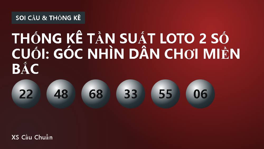Thống kê tần suất loto 2 số cuối: Góc nhìn dân chơi miền Bắc